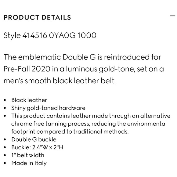 Authentic Gucci Belt - Size 80 - Picture 6 of 7